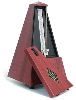 Wittner metronóm Model No. 845111 bez zvončeka mahagón