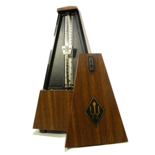 Wittner metronóm Model No. 855131 so zvončekom orech
