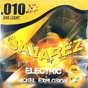 Savarez X50L Nickel Explosion Light pre elektrickú gitaru