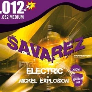 Savarez X50M Nickel Explosion Medium pre elektrickú gitaru